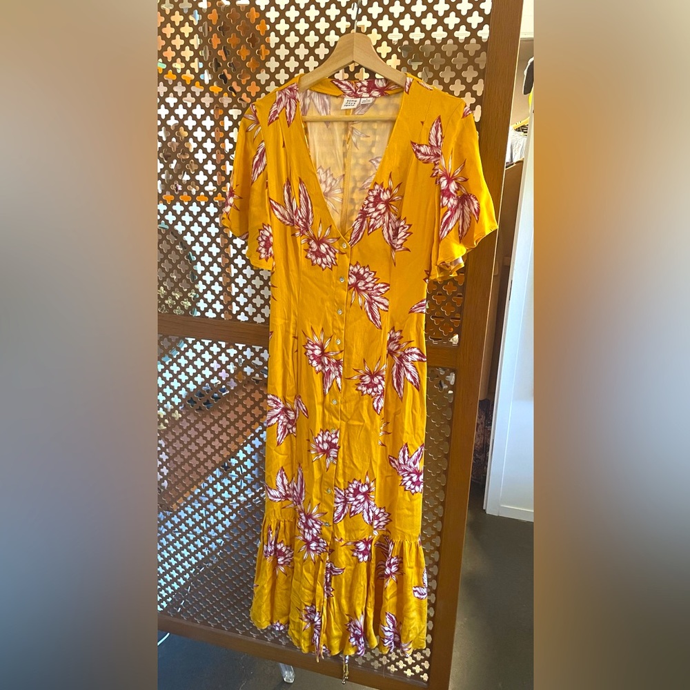 Free People midi summer dress